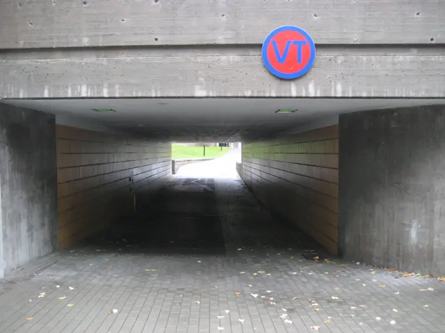 Konstverket Västerås tunnelbana.