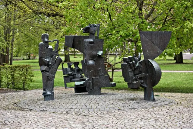 Skulpturen Borgarna.