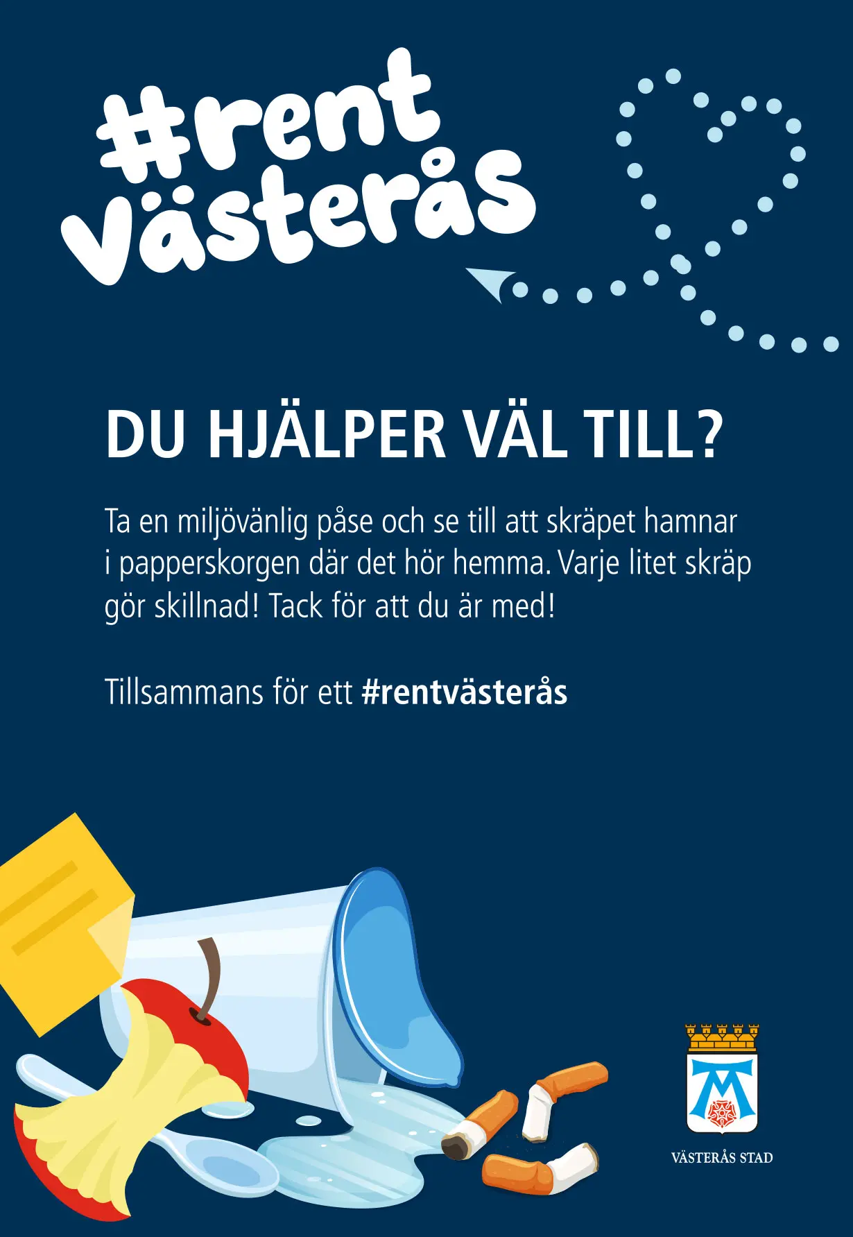 Affisch rent Västerås.